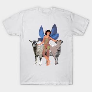 Capricorn woman girl fairy faerie elf goat zodiac horoscope T-Shirt